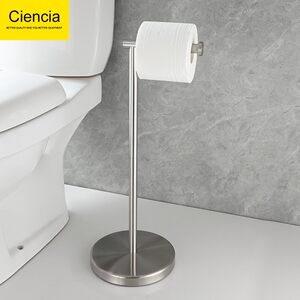 ciencia科德林圆形底座落地卫生间纸巾架厕所厨房放纸置物架