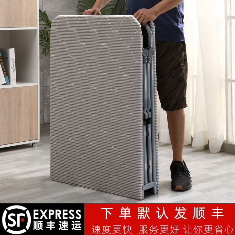 免安装折叠硬板护腰午休床