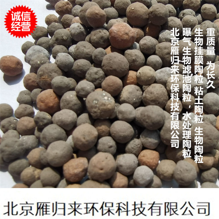 陶粒滤料曝气池陶粒挂膜生物陶粒滤料3-5mm陶粒可提供样品