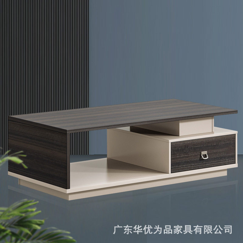 简约现代办公会客茶几板式茶几桌边几组合沙发茶几组合厂家直销