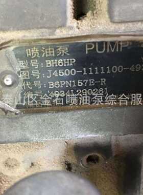 玉柴油泵 M1300-1111100-493R 衡阳喷油泵总成 B6P658C-R