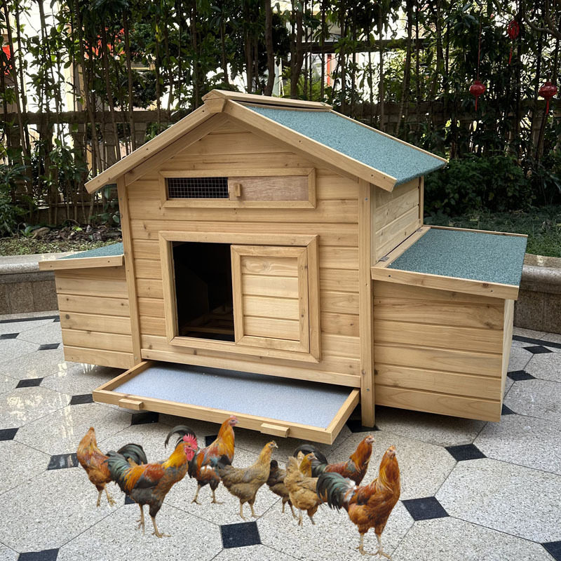 户外实木制宠物屋鸡笼子鸡窝舍母鸡下蛋孵小鸡窝鸭笼兔笼大鸡笼子