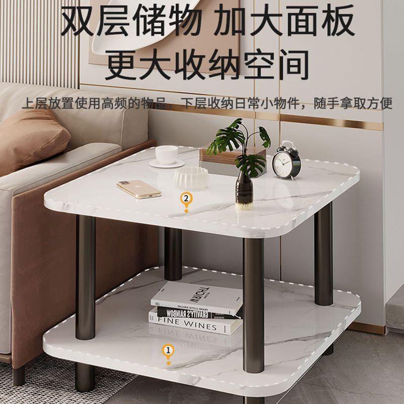 家沙发边几小茶几头角几用小桌子客卧室床小厅76712方桌置物架多