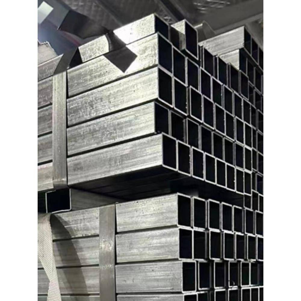 冷拉光亮管内刮 方管矩形管冷硬管 黑油管 黑退家具管 现货供应