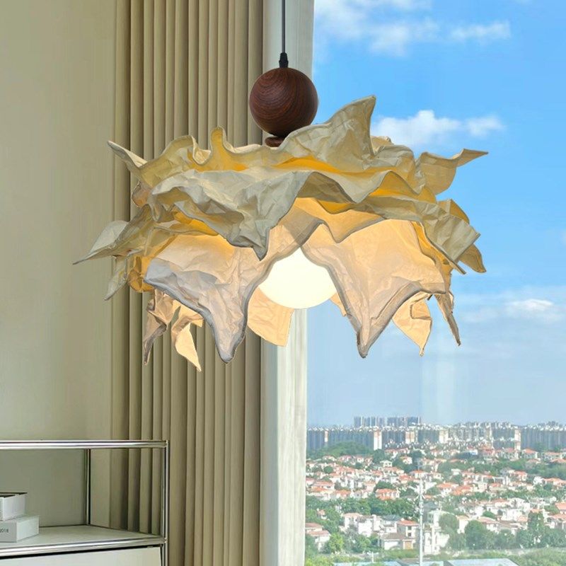 日式侘寂风中古创意云朵房间卧室餐厅民宿茶室法式复古布艺术吊灯,家装灯饰光源,酒店/宴会厅/餐饮吊灯,淘宝优惠券,粉丝福利购,淘宝优惠卷