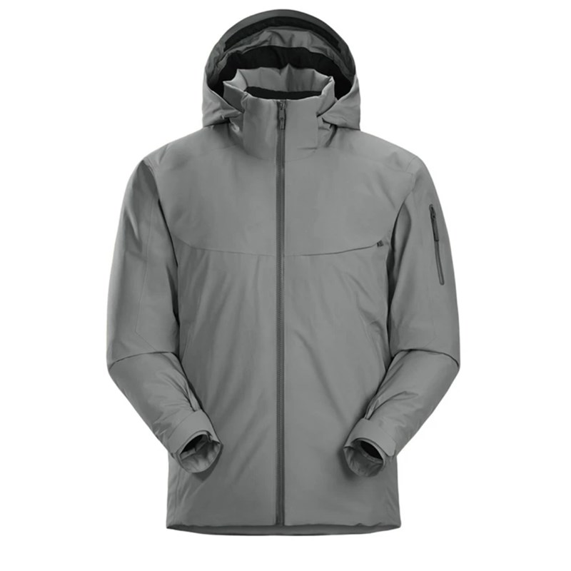 男款户外加厚防水羽绒衣 防风透气保暖冲锋衣羽绒服高寒滑雪外套