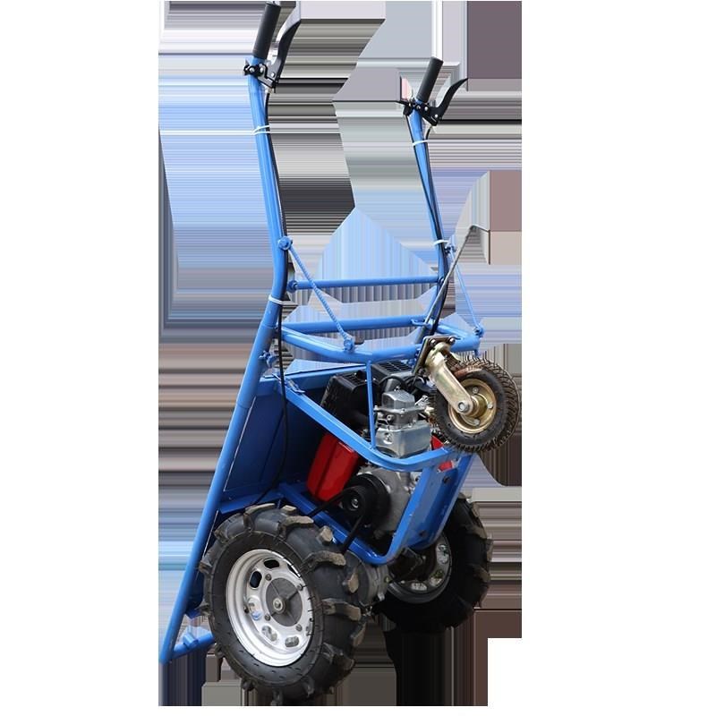 农用汽油鸡公车果园运输搬运爬z坡爬山小型独轮车工地小推车货车