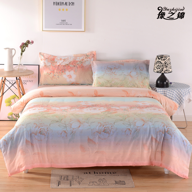 纯棉磨绒被套单件全棉加厚磨毛学生1.5m1.8m单人双人2.0米床被罩