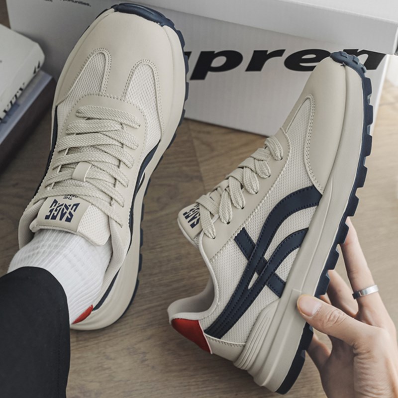 特大码男鞋45夏季网面透气休闲鞋46加宽大脚运动鞋47老爹鞋48网鞋