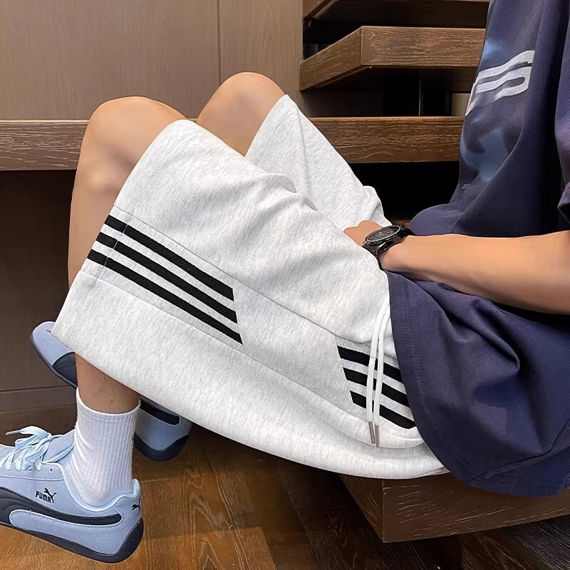 夏季2025新款薄款冰丝速干短裤男生高初中生青少年大童五分中裤子