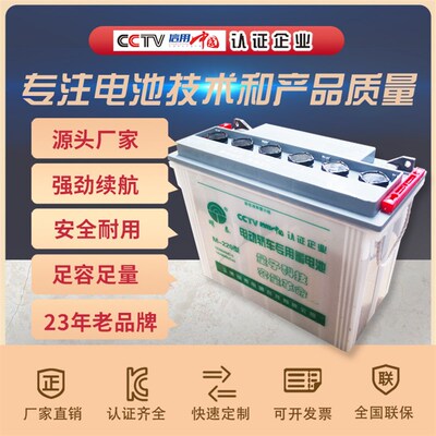 M-220型铅酸蓄电池12V95yAh加液动力电池电动三轮车拉货车地摊车