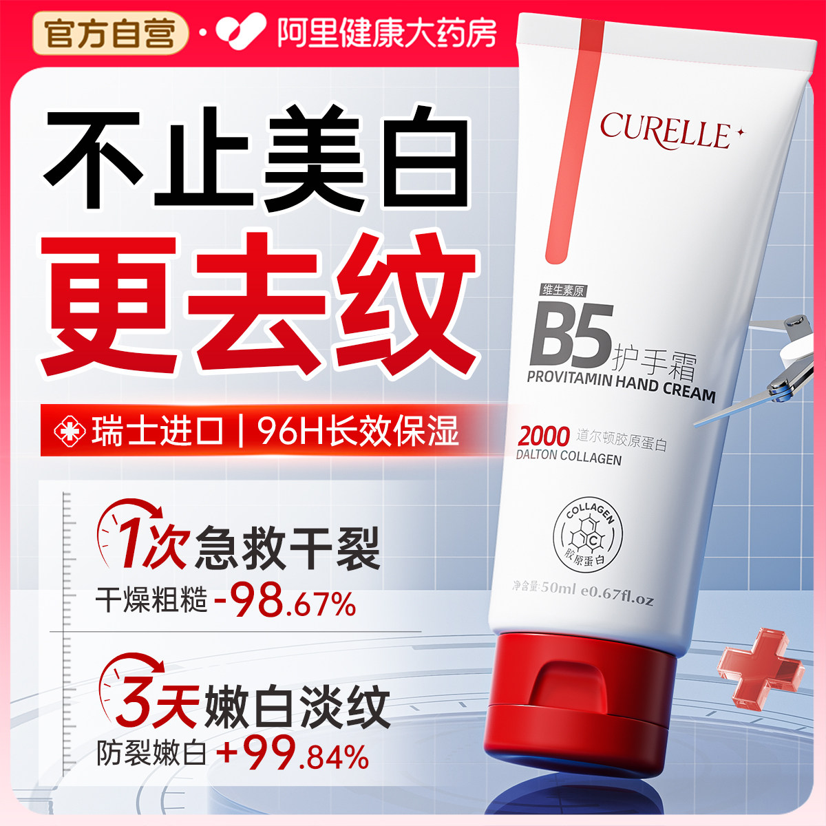 护手霜美白保湿嫩白去手纹凡士林滋润补水防干裂粗糙男女士尿素霜,美容护肤/美体/精油,护手霜,淘宝优惠券,粉丝福利购,淘宝优惠卷
