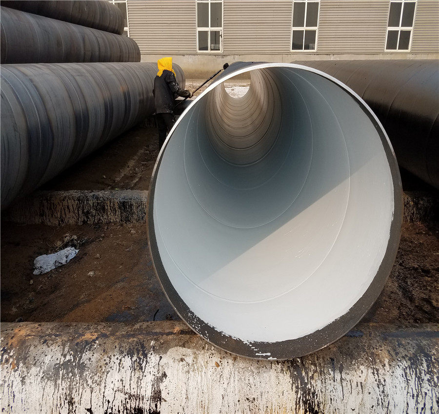 河北管道厂家 现货批发 水处理厂 地埋管道用内外防腐螺旋钢管