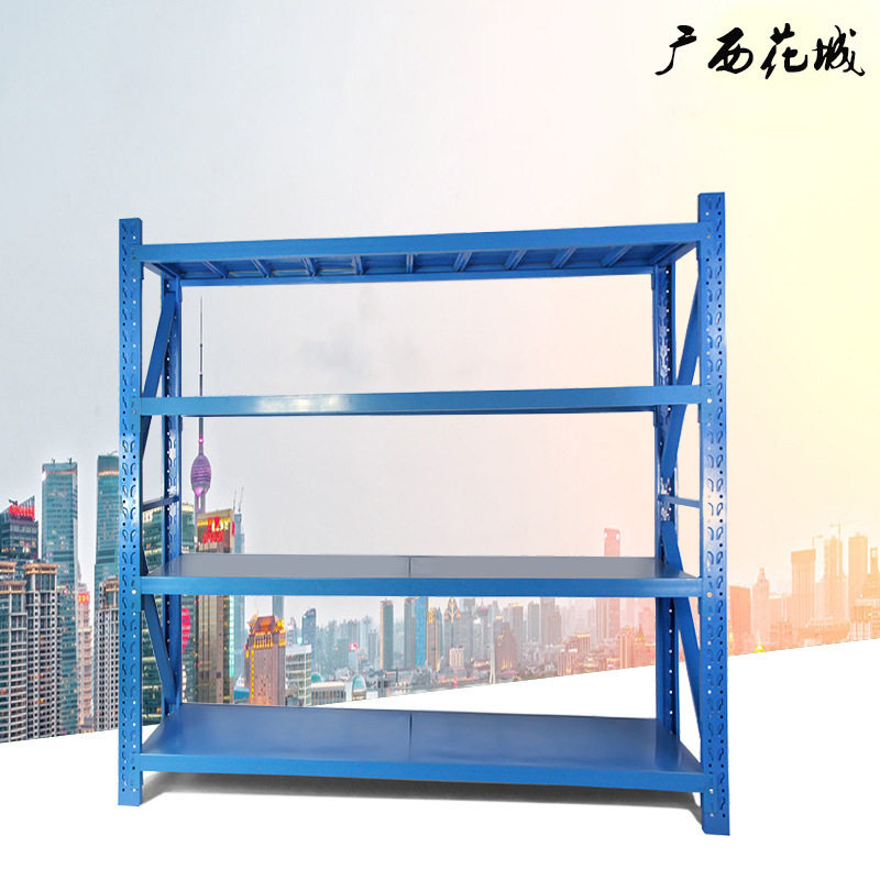 货架仓储展示架家用仓库置物架小铁架子货物架收纳库房陈列架