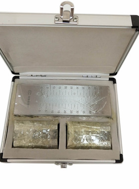 QXD不锈钢刮板细度计0-25/50/100/150um细度板涂料大小颗粒细度仪