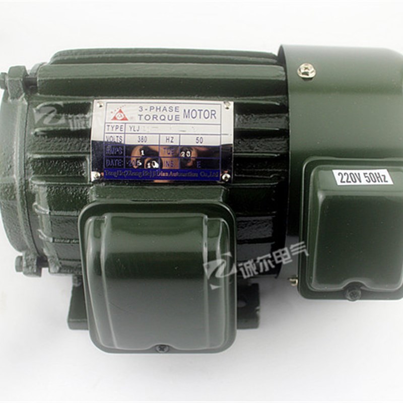 全铜三相力矩电机YLJ80-2-6型力矩20kg.cm2NM马达380V6极960转