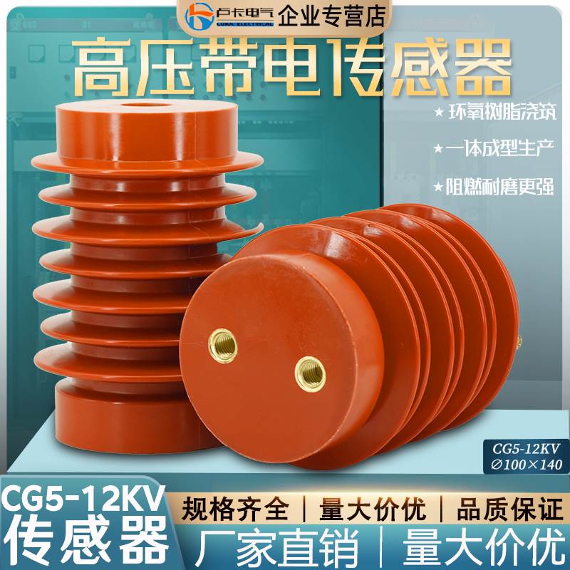 CG5-10Q/100×140/145/150高压传感器12KV带电显示器装置环氧树脂