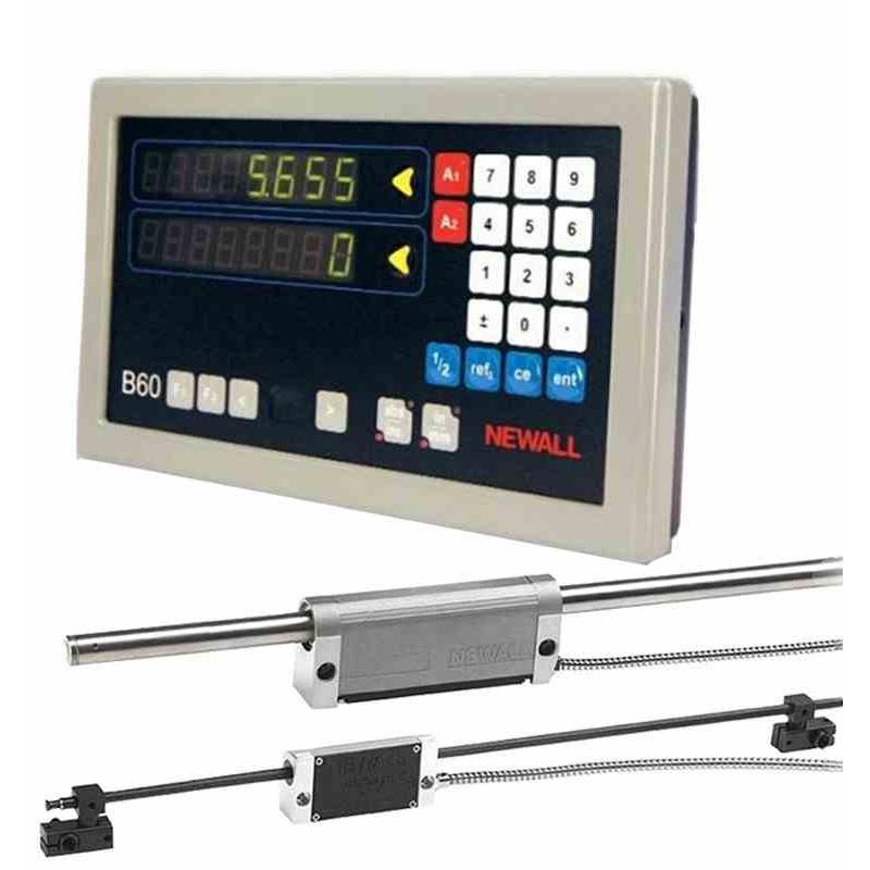 NEWALL球栅尺数显表E70M中捷镗床D3000-2/3显示器 B60按键面板