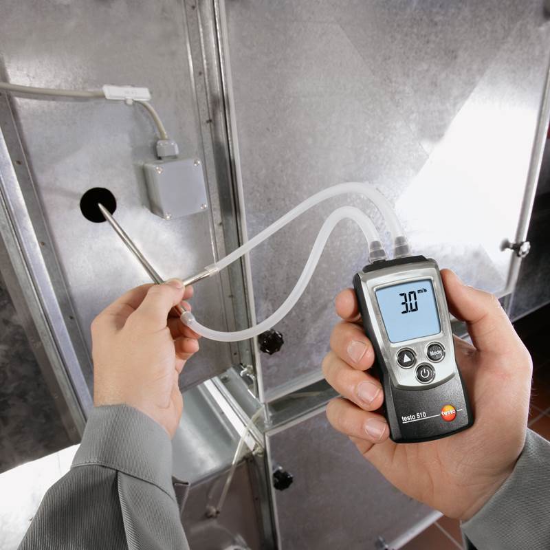 德图testo 510压差测量仪 微差压表绝压仪数字高精度手持压差仪