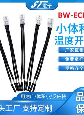 SAFTTY BW-ECP 125℃温度开关小体积可恢复温控开关全新原装正品