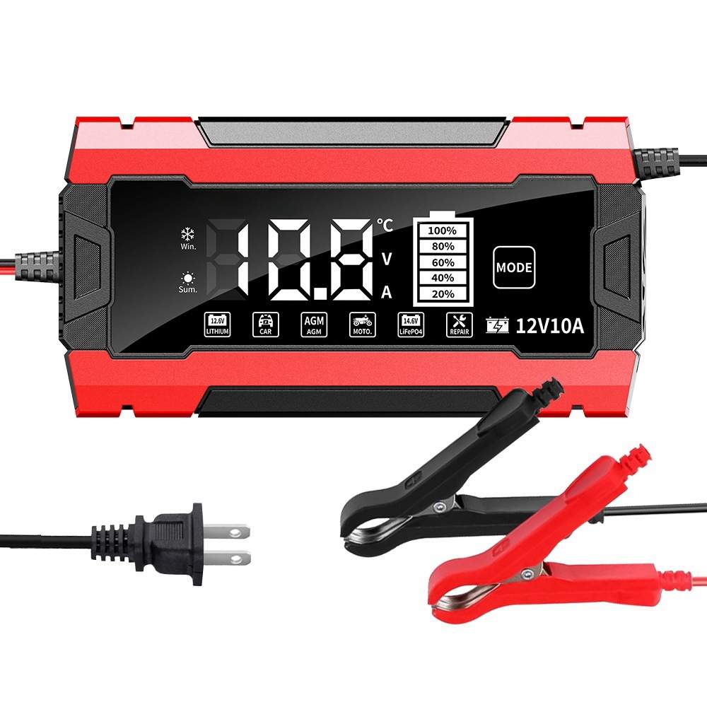 14.6V10A铁锂电池充电器12.6V10A电充电器12v铅酸电瓶充电器12伏