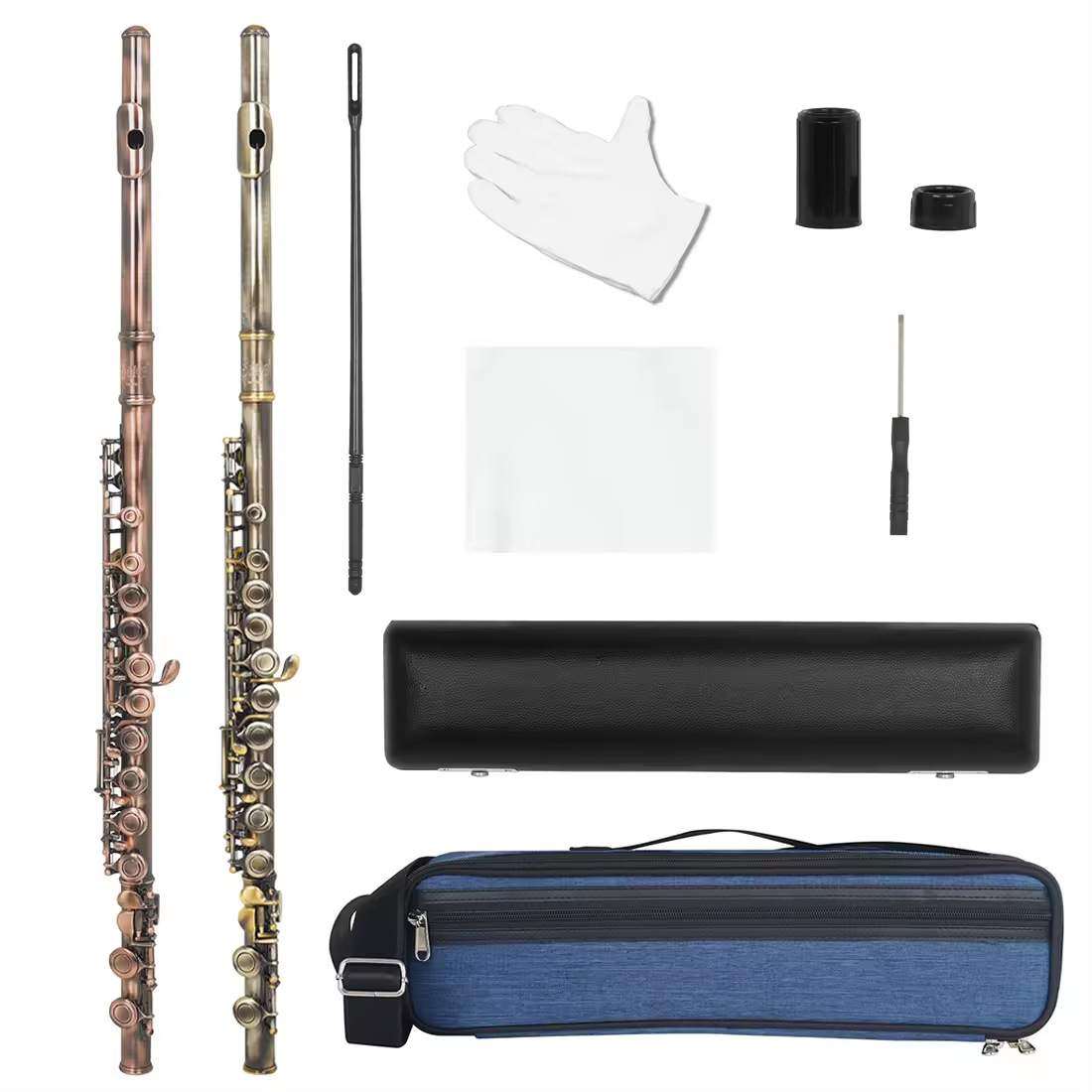 SLADE16孔E键C调闭孔长笛套装仿古长笛白铜笛子儿童成人学生长笛,鲜花速递/花卉仿真/绿植园艺,割草机/草坪机,淘宝优惠券,粉丝福利购,淘宝优惠卷