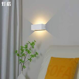 感应LED壁灯过道走廊卧室床头楼梯背景墙室内房间免安装磁吸安装