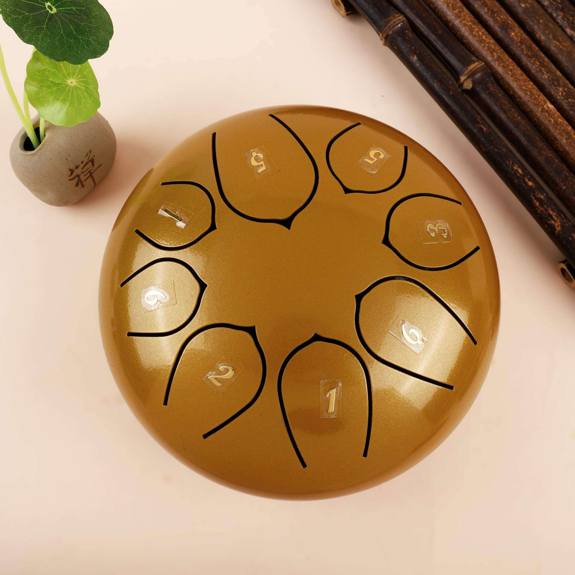 空灵鼓6寸8音莲花鼓忘忧鼓钢舌鼓梵音鼓打击乐器儿童启蒙厂家,鲜花速递/花卉仿真/绿植园艺,割草机/草坪机,淘宝优惠券,粉丝福利购,淘宝优惠卷