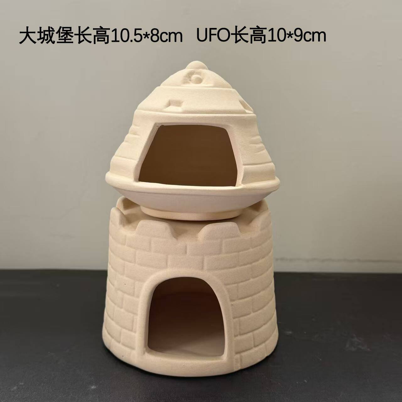 陶罐小鱼繁殖躲避罐子慈鲷鹦鹉鱼产卵罐鱼缸迷你造景躲避屋