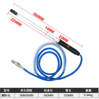 。台湾速豹/8L加长杆气动风磨笔 研磨笔 刻磨机刻字笔抛光