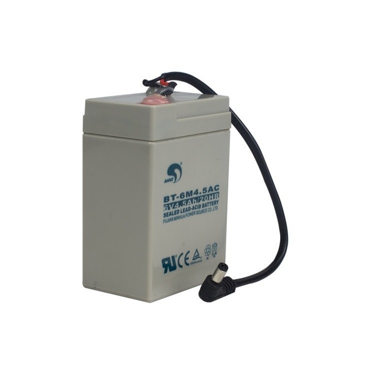 BT-6M4.c赛特电池 电子吊钩秤用锂电池6v4.h无线直视吊秤电池