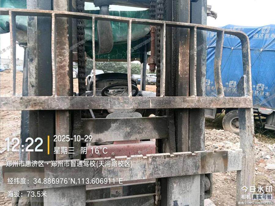 4月9日郑州224德力福CPD平衡重式叉车CPD35-308001105【GCJX】网络拍卖公告