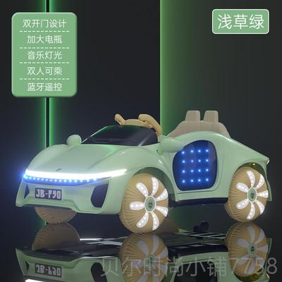 新款儿童电动具四轮汽车遥控车可车坐大人宝宝男女小童孩玩四驱车