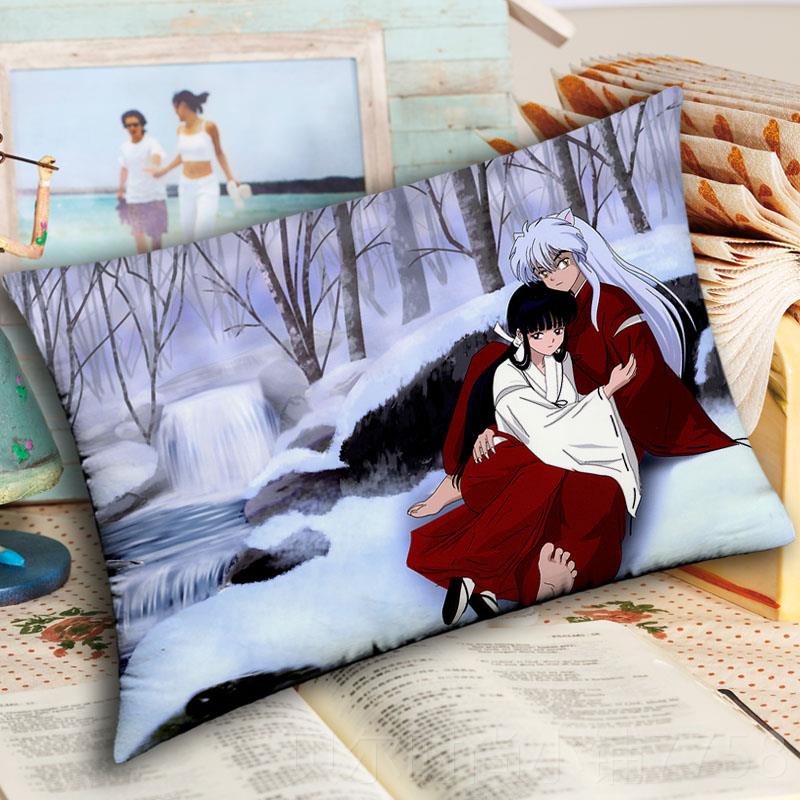 新款犬夜叉 桔梗漫周枕边抱生枕杀丸 戈薇长动抱 枕头双面含枕芯