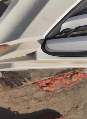 议价北汽eV150前杠，北汽eV160前保险杠，白色，不含来