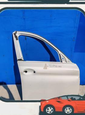 议价#宝马5系白色右前门 原厂拆车件原版原漆边胶完好