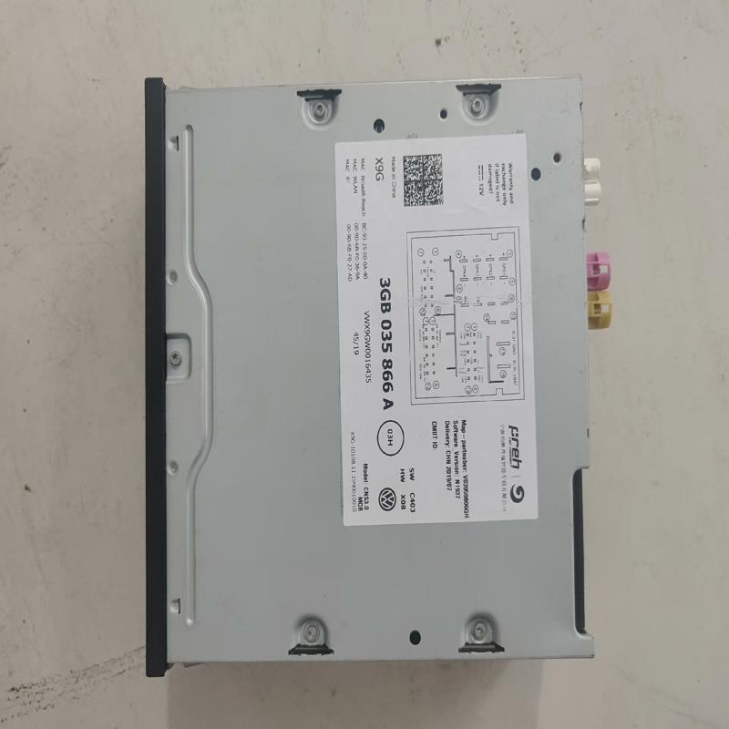 议价大众迈腾拆车866a型号主机 功能正常