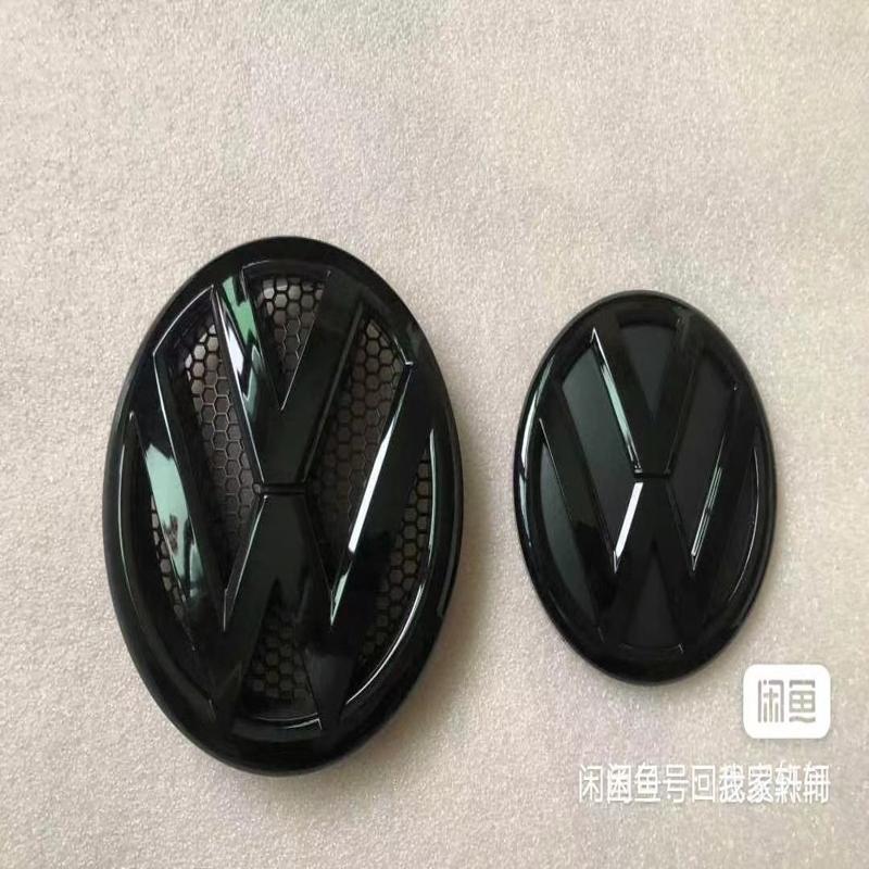 议价适用于大众迈威特T5/凯路威T6/夏朗电镀前后标改装亚黑