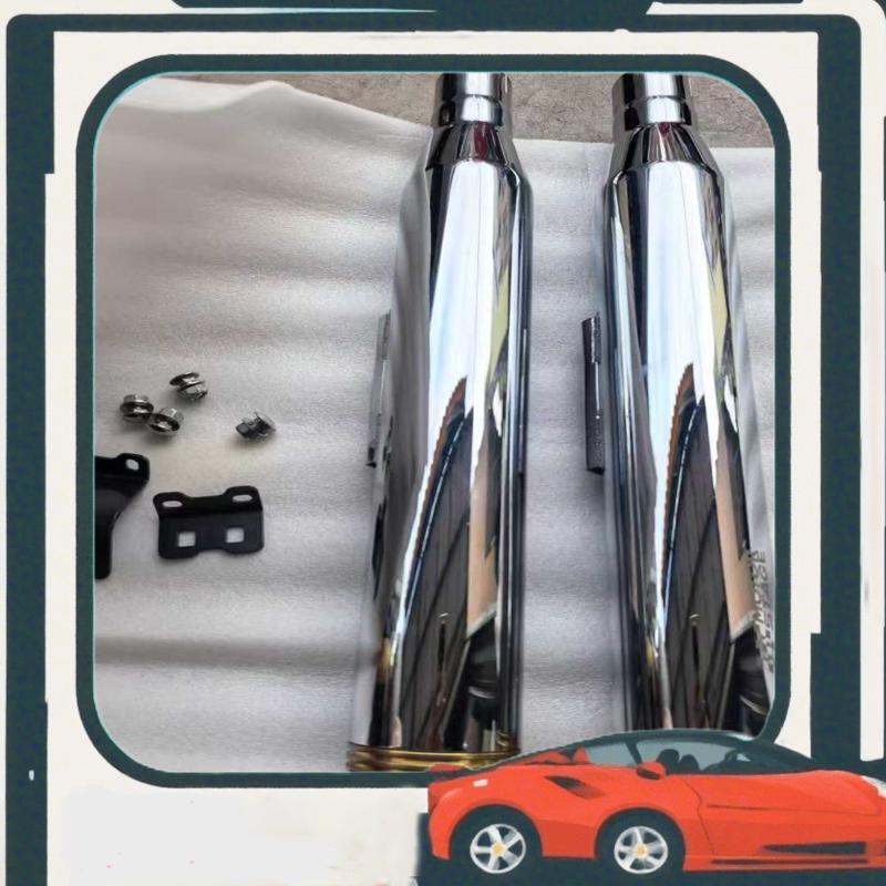 议价哈雷软尾街霸路威st突破者肥仔改装ms排气尾段 正品铜管