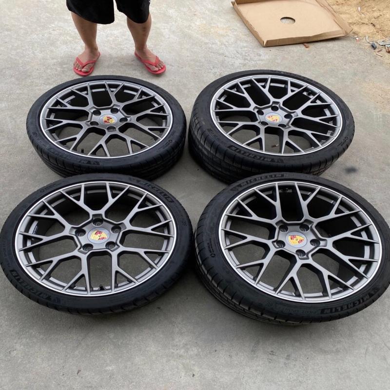 议价保时捷992轮毂911钢圈前轮20寸后轮21寸#Pors
