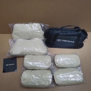 爽快 议价丰田埃尔法头枕腰靠四件套 全新正品 原装 原厂原车