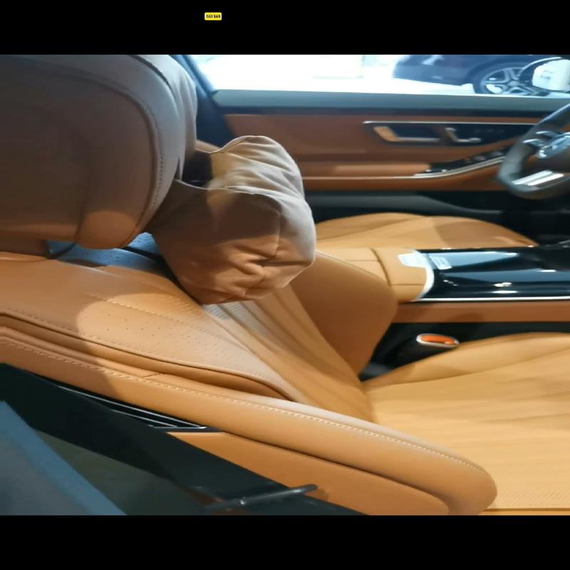 议价新款进口奔驰S原厂头枕一套，代号W223/S450L原车