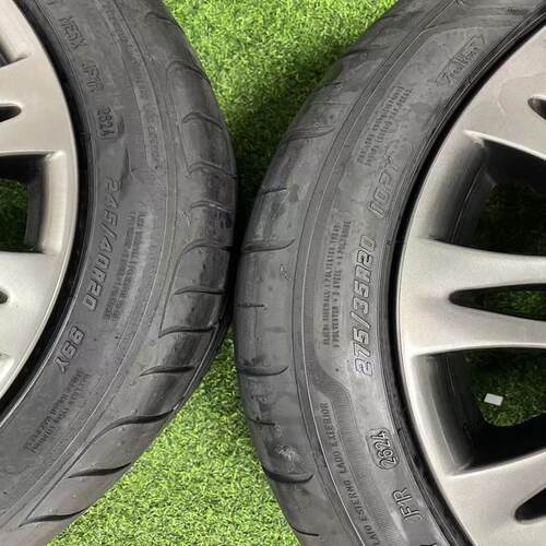 议价20寸奔驰S600原装轮毂，搭配Goodyear Eag