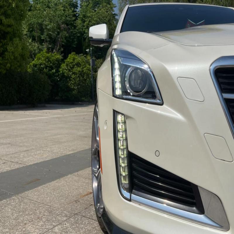 议价凯迪拉克CTS美规大灯总成 美规雾灯总成 美规双色雾灯日