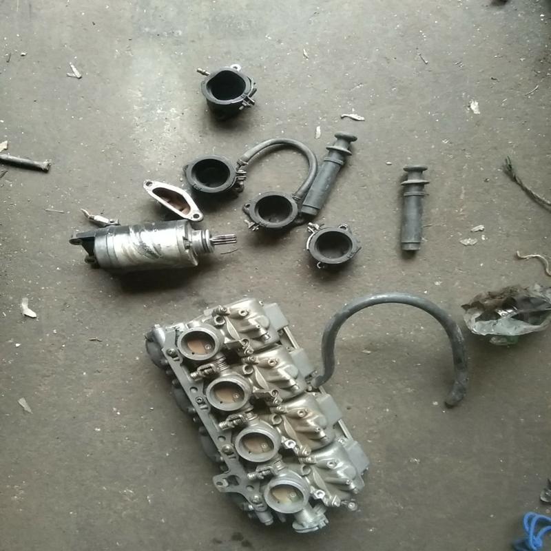 议价拆车川崎250化油器川崎宝马250化油器启动马达化油器接