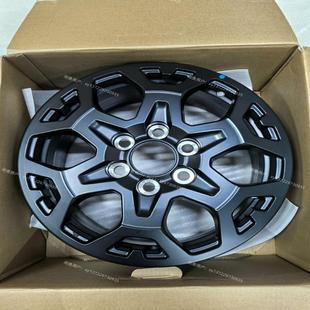 议价24款普拉多原厂改装轮毂钢圈霸道LC250轮毂哑黑18寸