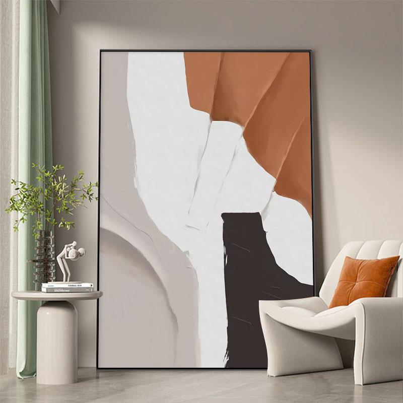 代关简约装景厅客饰现画 画沙发背落地90984墙 轻奢风民宿画玄挂