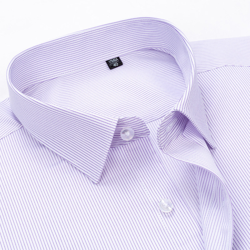 雅戈尔官方男士纯棉长袖短袖衬衫通勤百搭正装免烫商务休闲衬衣