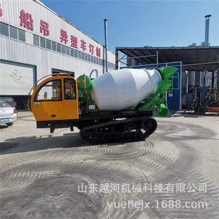 LVH 小型履带搅拌车机械YH 3型小型履带混凝土罐车