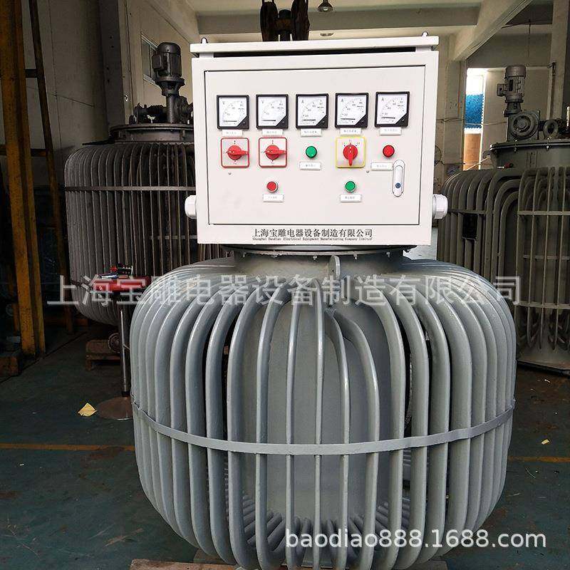 380V三相油浸感应式调压器0-500v可调TSJA-300KVA实验测试调压器
